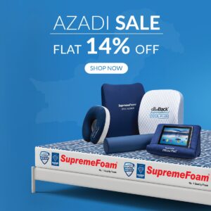 Azadi Sale Flat 14% OFF Diamond Foam